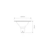 Lampadina a led AR70 BA15d 7W 12V 2700K 500lumen Anteprima dell’immagine prodotto 2