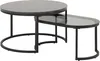 Spiro Ensemble tables basses, 2 pièces, impression marbrée. Voir les images du produit 11