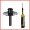 Novaliv 4x Kerzenhalter Flasche Schwarz Eisen Kerzenhalter Produktbild-Vorschau 2