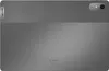 The back of a gray Lenovo tablet. Voir les images du produit
