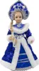 Dekofigur Schneemädchen Sneguratschka in Blau und Silber Produktbild-Vorschau 7