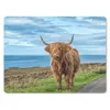 MuchoWow® Mauspad Mousepad Schottischer Highlander - Wasser Produktbild-Vorschau 1
