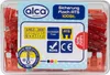 alca® Flach-Sicherungen 10 A; 100 St. Economy Box rot Auto Produktbild-Vorschau 1