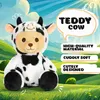 BRUBIES Teddy Vache - Ours en peluche de 25 cm en costume Voir les images du produit 2