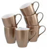 CreaTable, 24328, Golden Days Weiss, Kaffeebecher 6-tlg, Produktbild-Vorschau 1