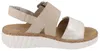 Rieker Sandalen Plat  Sandalen Plat - beige - Maat 40 Voir les images du produit 18