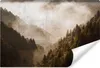 Muralo Vlies Fototapete WALD IM NEBEL Bäume Landschaft 3D Produktbild-Vorschau 1