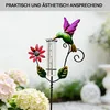 Regenmesser Garten mit Metallständer und Erdspieß, Produktbild-Vorschau 2