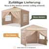 Sekey Faltpavillon 3x3 m Pop Up Gartenpavillon wasserdicht Produktbild-Vorschau 2