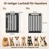 COSTWAY, jaula plegable para cachorros, valla para perros Vista previa de la imagen del producto 3