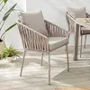 riess-ambiente Stuhl ROPE greige Metall In- und Outdoor Produktbild-Vorschau 1