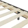 vidaXL Boxspring-Bettgestell Grau Stoff 160x200 cm Produktbild-Vorschau 7