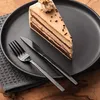 Dessertgabeln 6 Stück, Edelstahl - Titan, Serie LISSABON Produktbild-Vorschau 2