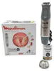 A product box and a hand blender are shown against a white background. Produktbild-Vorschau