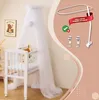 Alavya Home Baldacchino in tulle (poliestere) con pompon - Anteprima dell’immagine prodotto 5