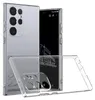 A clear phone case is shown in front of a phone. Produktbild-Vorschau