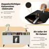 MODFU Kočičí skříň – domeček s podložkou proti písku, skříň Náhled obrázku produktu 4