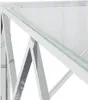 Couchtisch 80x80x40 cm Edelstahl und Glas Produktbild-Vorschau 5