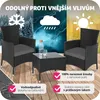 TecTake 402862, Černá, 2 sedadlo/sedadel, Dospělí a děti, Náhled obrázku produktu 9