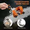 Tragbar Kettensäge Schärfgerät Set Präziser Universal Produktbild-Vorschau 5