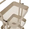 5Five Trolley - beige - 3 Schichten - 45 x 36 x 86 cm - Produktbild-Vorschau 2