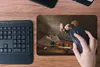 MuchoWow® Mauspad Mousepad Violine - Rosen - Rosa - Blumen Produktbild-Vorschau 4