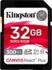 Kingston Canvas React Plus - Scheda di memoria flash - 32 Anteprima dell’immagine prodotto 1