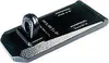 A black metal security fitting with a loop for a padlock. Produktbild-Vorschau