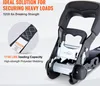 SucceBuy 4 balení napínacích pásů s ráčnou 5208 lbs 1,6" x Náhled obrázku produktu 2