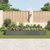 vidaXL Garten-Hochbeet 400 x 80 x 44 cm Verzinkter Stahl Produktbild-Vorschau 2
