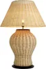 Casa Padrino Luxus Rattan Tischleuchte Naturfarben / Produktbild-Vorschau 1
