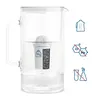 Caraffa filtrante Wessper D2 BOROSILICATE da 3 L, bianca – Anteprima dell’immagine prodotto 2