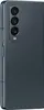 A close-up, angled view of the back of a Samsung Galaxy Z Fold4 smartphone in Graygreen. Anteprima dell’immagine prodotto