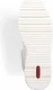 The sole of a white sneaker. Produktbild-Vorschau
