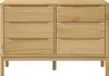 vidaXL Kommode FLORO Wachsbraun Massivholz Kiefer Produktbild-Vorschau 5
