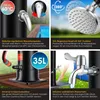 KESSER® Solar Gartendusche Solardusche Bogen mit Produktbild-Vorschau 3