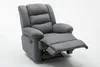 Fauteuil relax "Buckingham" - 85 x 93 x 100 cm - Gris clair Voir les images du produit 3