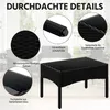 Yaheetech Polyrattan Sitzgruppe 4er Gartenmöbel Set inkl. Produktbild-Vorschau 5