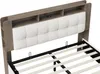 Polsterbett 140x200cm, Doppelbett mit Stauraum und Produktbild-Vorschau 10
