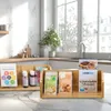 Rangement à thé Relaxdays, 12 compartiments, bambou, Voir les images du produit 2