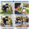 Outsunny Gerätehaus 1,1m², Geräteschuppen mit Satteldach, Produktbild-Vorschau 8