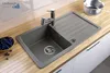 LINDBERGH® Granitspüle Grau "VEL33" inkl. Siphon Produktbild-Vorschau 2