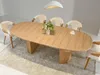 Oválný rozkládací stůl 200(300)x110 ANTOS - dub Náhled obrázku produktu 4