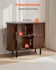 SucceBuy Sideboard Küchenschrank mit 2 Schiebetüren, Produktbild-Vorschau 3