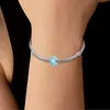 Charms Silber Anhänger Murano Glas Beads für DIY Armband Produktbild-Vorschau 2