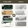 COLAMY Stoffhocker, runder Hocker mit wendbarem Produktbild-Vorschau 5