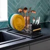 Vilde | Geschirrabtropfgestell Schwarz - 50x25 cm - Metall Produktbild-Vorschau 7