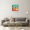 Bilder auf glas - Horizont Küste Kokosnuss Himmel - 40x40cm Produktbild-Vorschau 7