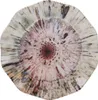 A top-down view of a decorative plate with a radial pattern. Produktbild-Vorschau