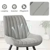 Hawthyhome Esszimmerstühle 2er Set bequeme Polsterstühle Produktbild-Vorschau 7